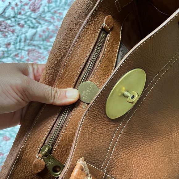 Mulberry Brown Leather Shoulder Bag - Picture 12 of 16